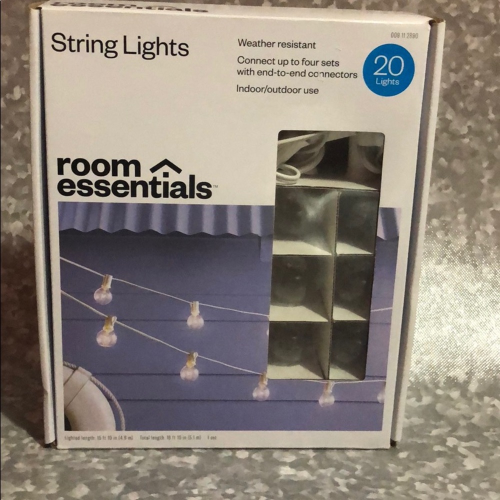 Room essentials string lights